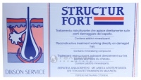 Structur Fort/Ампульное средство для восстановления безжизненных, посеченных волос. 10х12мл.